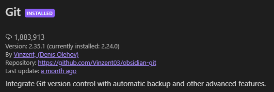 the git to use